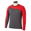 Bauer Pro Long Sleeve Base Layer Mens Top - Dark Grey / Red (2019) -Hockey Gear Store 02e9c55cb1010b34c8dbb31c6c34a1ee