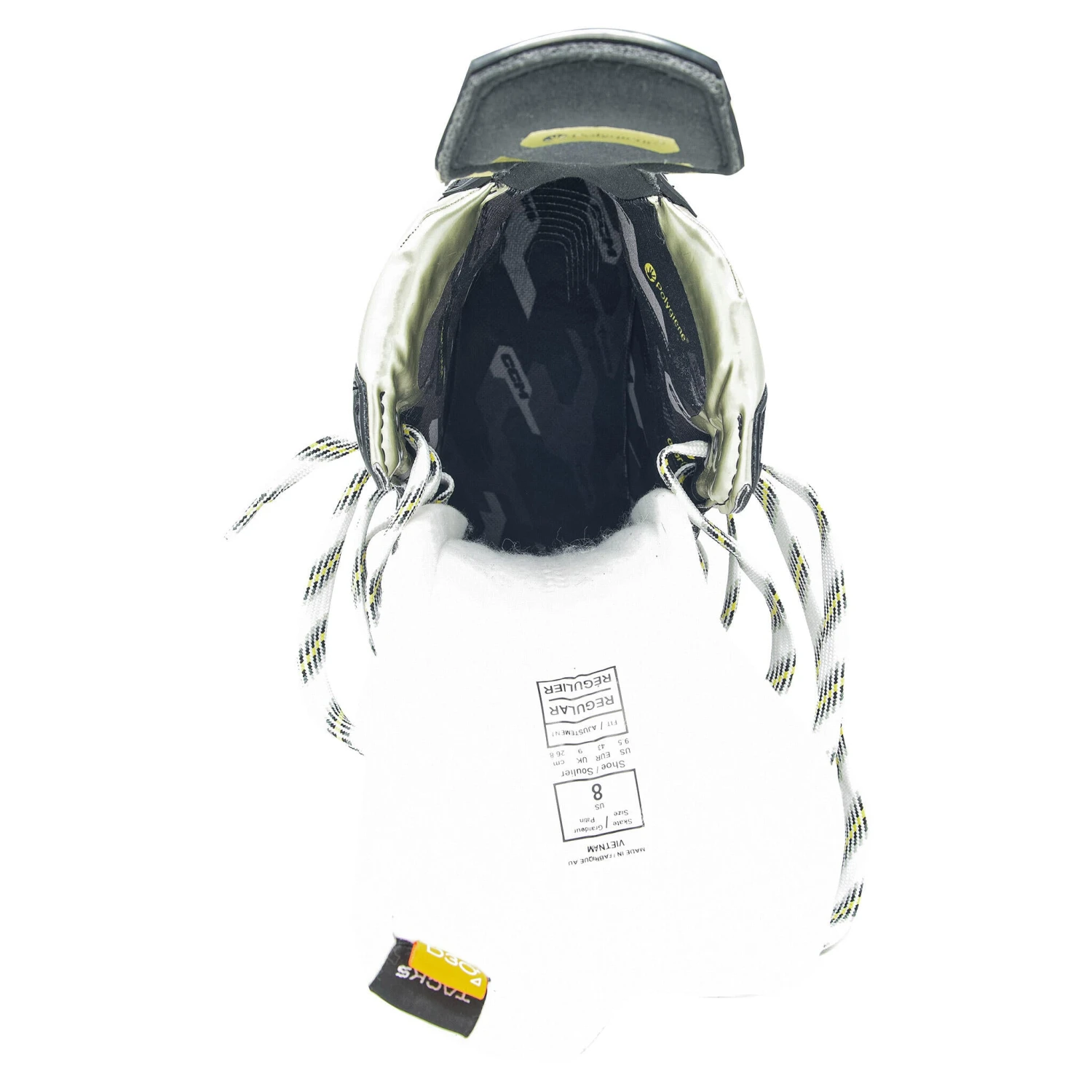 CCM Tacks AS-V Pro Intermediate Hockey Skates (2022) With Step Steel 10 CCM Tacks AS-V Pro Intermediate Hockey Skates (2022) With Step Steel - Image 8