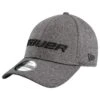 Bauer New Era 39Thirty Cap - Charcoal -Hockey Gear Store 49c1de9a423d8e54e25c5ae746cbcf8c