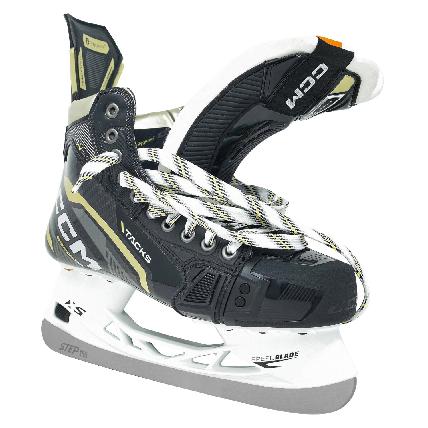 CCM Tacks AS-V Pro Intermediate Hockey Skates (2022) With Step Steel 9 CCM Tacks AS-V Pro Intermediate Hockey Skates (2022) With Step Steel - Image 7