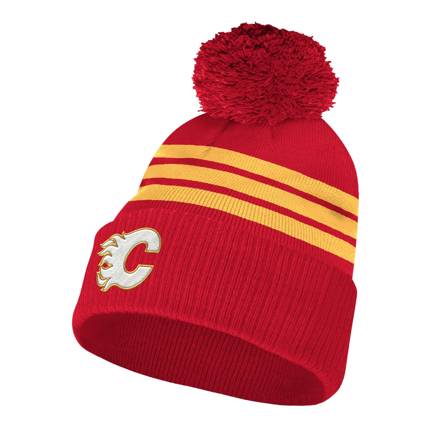 Adidas Cuffed Knit Pom Men's Hat - Calgary 3 Adidas Cuffed Knit Pom Men's Hat - Calgary