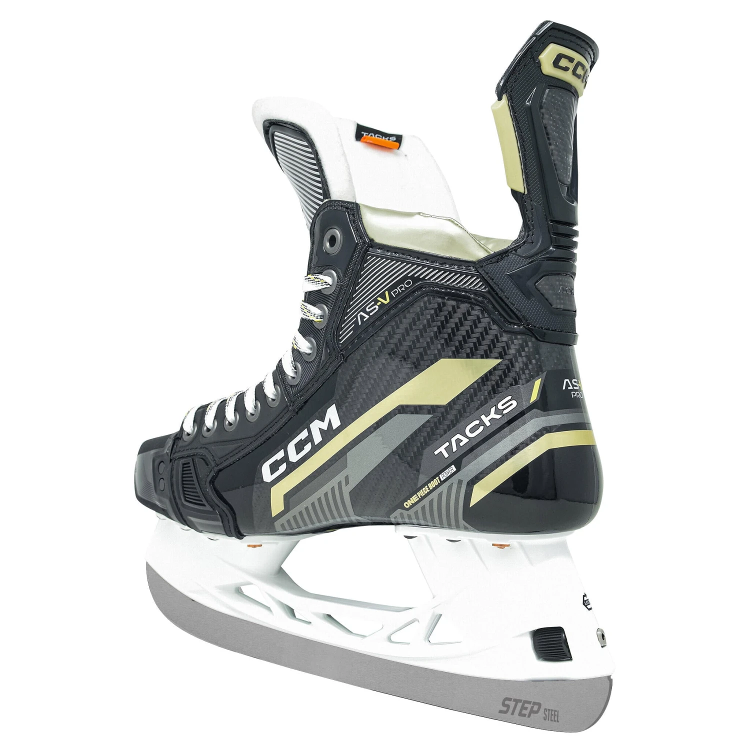 CCM Tacks AS-V Pro Intermediate Hockey Skates (2022) With Step Steel 5 CCM Tacks AS-V Pro Intermediate Hockey Skates (2022) With Step Steel - Image 3
